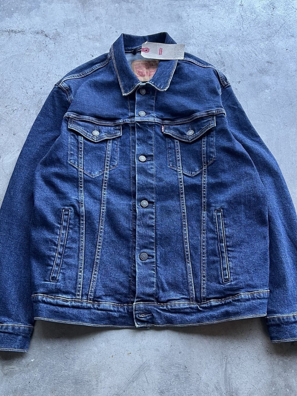 Levi's Jean Jacket Men's XL Blue Denim Trucker Type 3 Outdoor Workwear